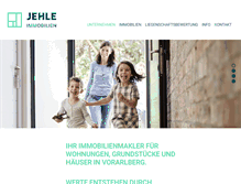 Tablet Screenshot of jehle-immo.at